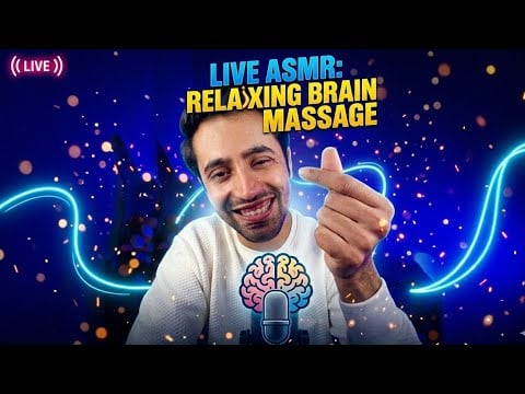 🔴 ASMR Live Stream For Sleep and Relaxation 😴💤💤