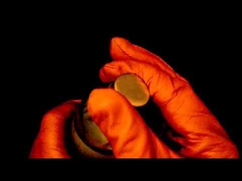 Leather Gloves , hand movements and OIL [[ASMR]]