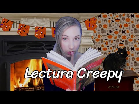 🎃 Creepy Lectura |  Chimenea Ambiente 🔥 | Sonido para dormir | SusurrosdelSurr ASMR