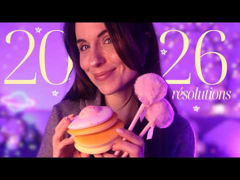 ASMR ✨ blabla & triggers ✨ Mes vraies résolutions pour 2026...