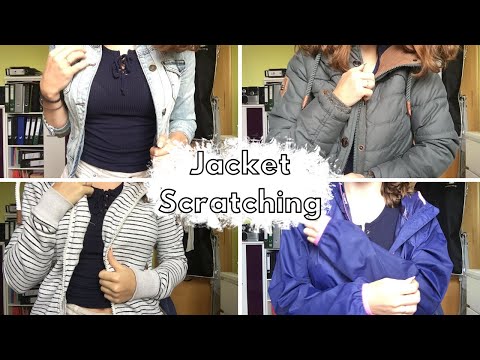 ASMR - Fabric Scatching (Jacket edition)