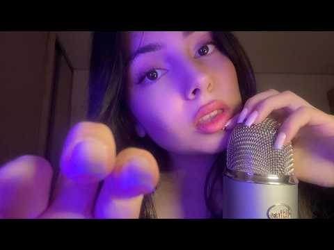 ASMR Close Up Mouth Sounds & Lens Tapping for DEEP Sleep 💜 No Talking