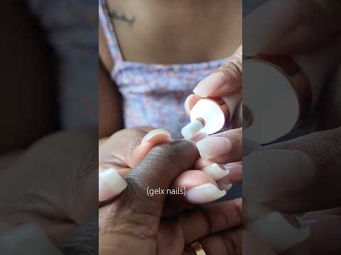 Soft Life VLOG 💅🏾 GELx NAILS | Living My Life Not Loud #vloglife #gelx #gelxnails #nailtutorial