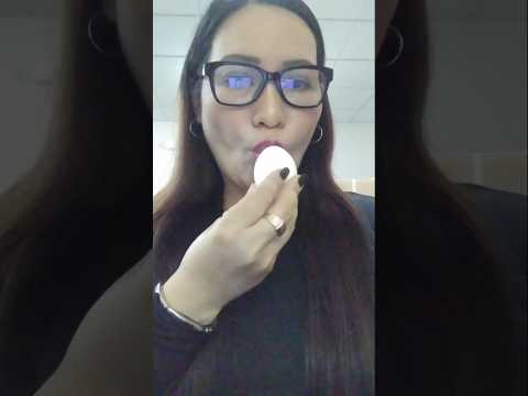 ONE TIME BITE  BOILED EGG #mukbang #everyone #shortsfeed #challenge #viralvideo #crazylady