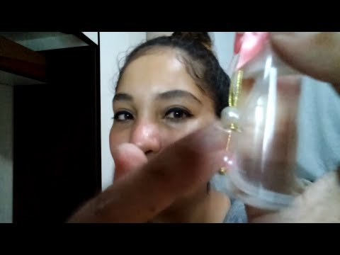 ASMR Penteado com presilhas e acessórios de cabelo 🦋(escova, sons dos clipes no cabelo, spray)