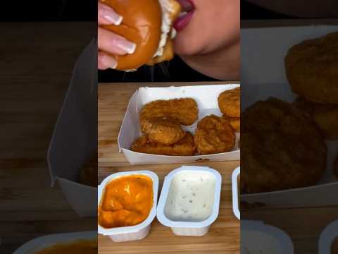 McDonald’s Filet-o-Fish #shorts #asmr #asmreating #mcdonalds