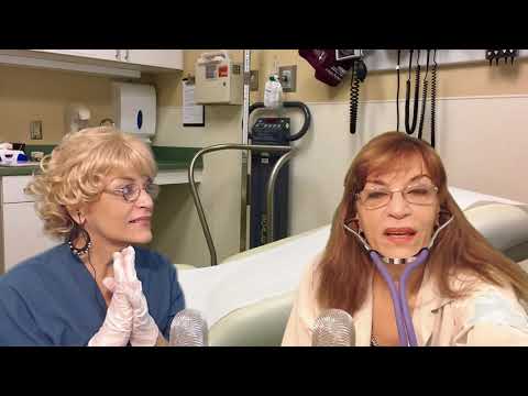 ASMR ROLEPLAY DOCTORA Y ENFERMERA👩‍⚕️DOCTOR AND NURSE-EN ESPAÑOL