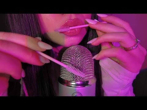 ASMR Spoolie On The Mic and Nibbling 👄 100% Sensitivity | No Talking