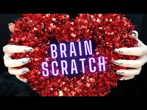 Asmr Mic Scratching - Brain Scratching with Long Nails | Asmr No Talking for Sleep - 4K