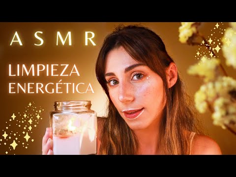 ASMR LIMPIEZA ENERGÉTICA 🪔 Súper Relajante ✨ Roleplay en ESPAÑOL