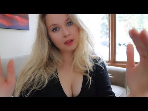 ASMR Warm care after a cold day 🧣 Face and hair treatment