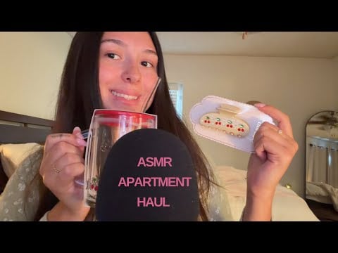 ASMR // haul of some things for my new apartment 🏡🪴