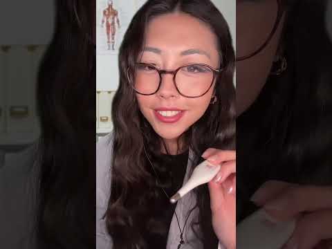 Asmr doctor roleplay asmr P1👩🏻‍⚕️🩺 #asmr #cranialnerveexam #roleplayasmr #doctorasmr #asmrdoctor