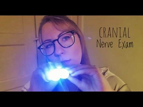 🧠 ASMR Cranial Nerve Exam 🩺 | Realistic Medical Roleplay for Sleep, Relaxation & Tingles