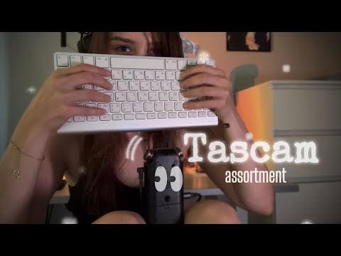 ASMR ☆ Tascam triggers assortment ☆