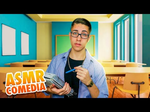 ASMR COMÉDIA – PROFESSOR MALUCO TE ENSINANDO MATEMÁTICA (PORTUGUÊS)