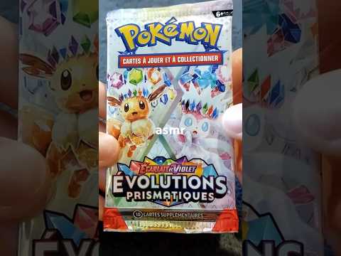 asmr ouverture boosters évolutions prismatiques