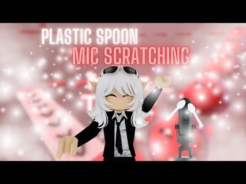 Roblox ASMR plastic spoon asmr