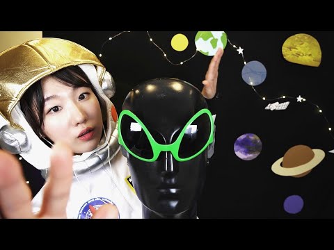 [ASMR] 침대에서 하는 우주여행 🪐🌌🌏| 이어커핑 위스퍼링 ASMR 2