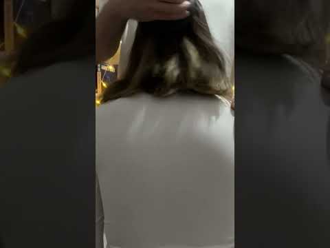 Hair Scalp Massage ASMR Video link in below⬇️ #asmr #relax #sleepsounds #massage #relaxing #hairasmr