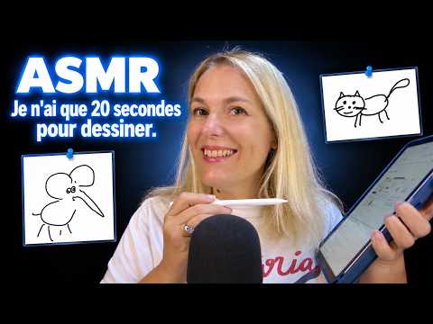 ASMR 😂 Je teste des jeux de dessin… et je suis nulle !