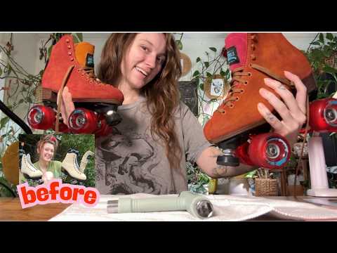 ✨🫧🛼ASMR Dying My Roller Skates🛼🫧✨NO MIDROLL ADS