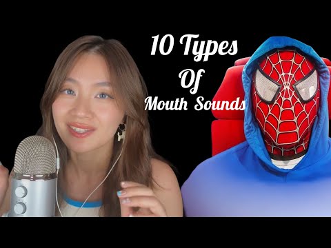 ASMR 10 Types of Mouth Sounds with @LinASMR