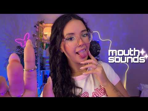 ASMR ⚠️ os MELHORES sons de boca para você dormir imediatamente 👄 | mouth sounds