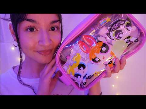 ASMR What's in My Makeup Bag? 💄 Rummaging & Tapping