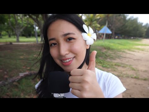 ASMR AT THE BEACH (public)