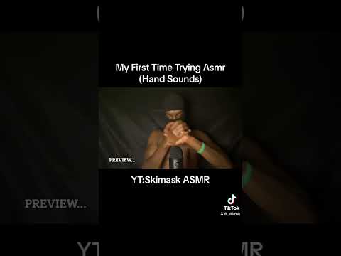 My First Time Trying ASMR (Hand Sounds)
