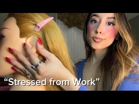 ASMR Ear, Face, Neck & Scalp Massage (Scratching, Tapping, Brushing)