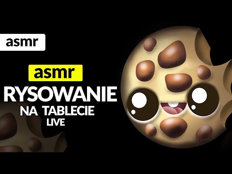 RYSOWANIE NA TABLECIE ASMR LIVE po polsku