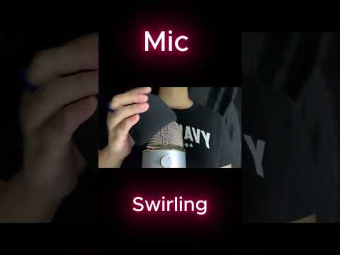 Mic pumping, swirling, gripping and scratching  #shorts #relax #micscratching #asmrsounds
