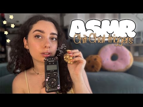 🌙 ASMR FRANÇAIS : 1H, CHIT-CHAT TRIGGERS, CLOSE UP AU TASCAM☀️  (juin 2025)