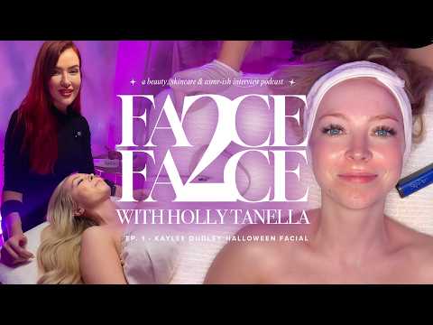 Face2Face Ep. 1 - ASMR Halloween Facial with Kaylee Dudley