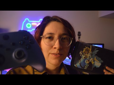 ASMR Late Night Video Game Store 🎮 typing & soft spoken roleplay