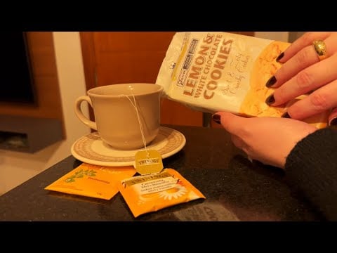 ASMR: PREPARANDO UM CHÁ BEM QUENTINHO PRA VOCÊ 🍵 AO SOM DOS PÁSSAROS