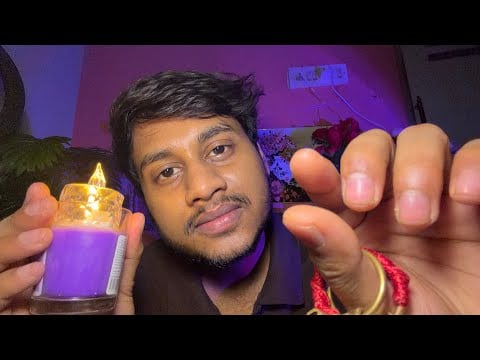 ASMR Let Me Calm Your Energy 💜 Relaxing Reiki Session for Sleep & Tingles 😴