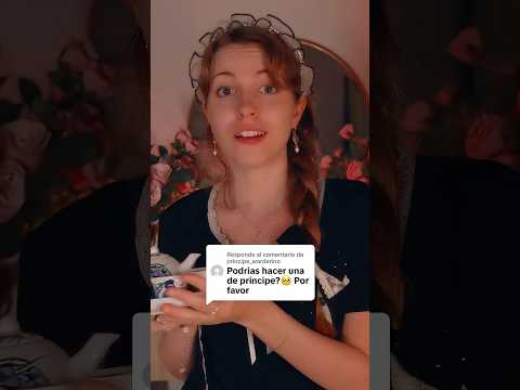Hola Alteza ❤️ ¿listo para tu cita? 👑 #ASMR SIRVIENTA REAL