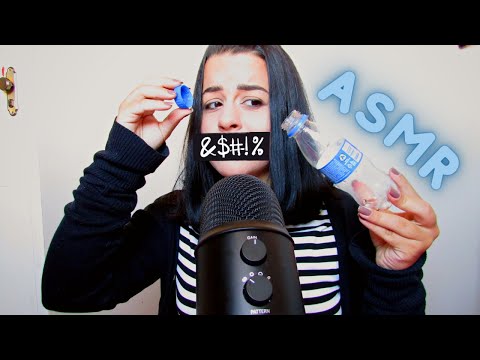 ASMR MAS EU NÃO CONSIGO FECHAR ESSA GARRAFA 🤬