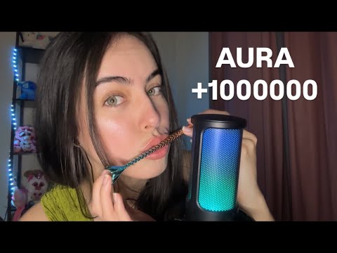 ASMR- AURA 100000+++ (EXTREMAMENTE RELAXANTE!)