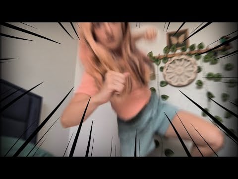 ASMR POV You keep annoying your older sibling (huge mistake) 💀 Beating you up 👊🏻💥 Aggressive Chaotic