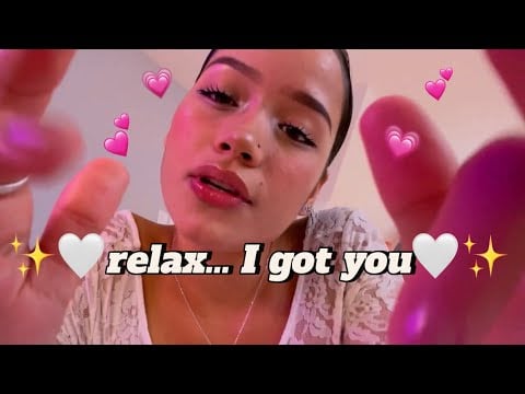 Gentle Face Touching & Relaxing Massage ✨ ASMR for Deep Sleep