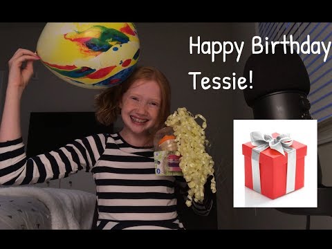 Happy Birthday ~ Custom Video For Tessie