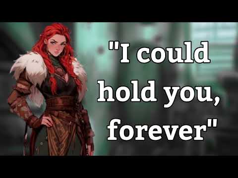 {Asmr} Cuddeling your strong viking girlfriend to warm her up [shivering] [fire] [love bomb] [f4a]