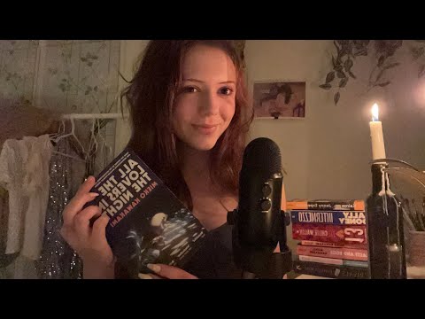 Asmr~Book yapping & tapping📚