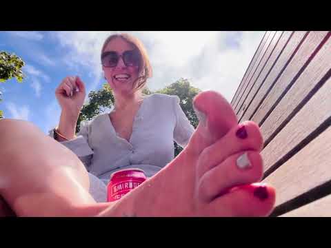 ASMR bare foot break