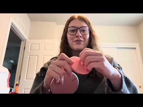 ASMR What’s on My Desk - Whispered Show and Tell with Tapping