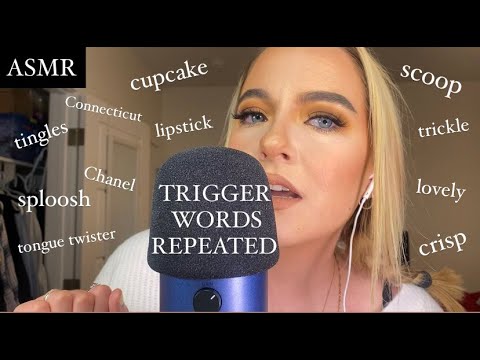 ASMR | trigger words repeated